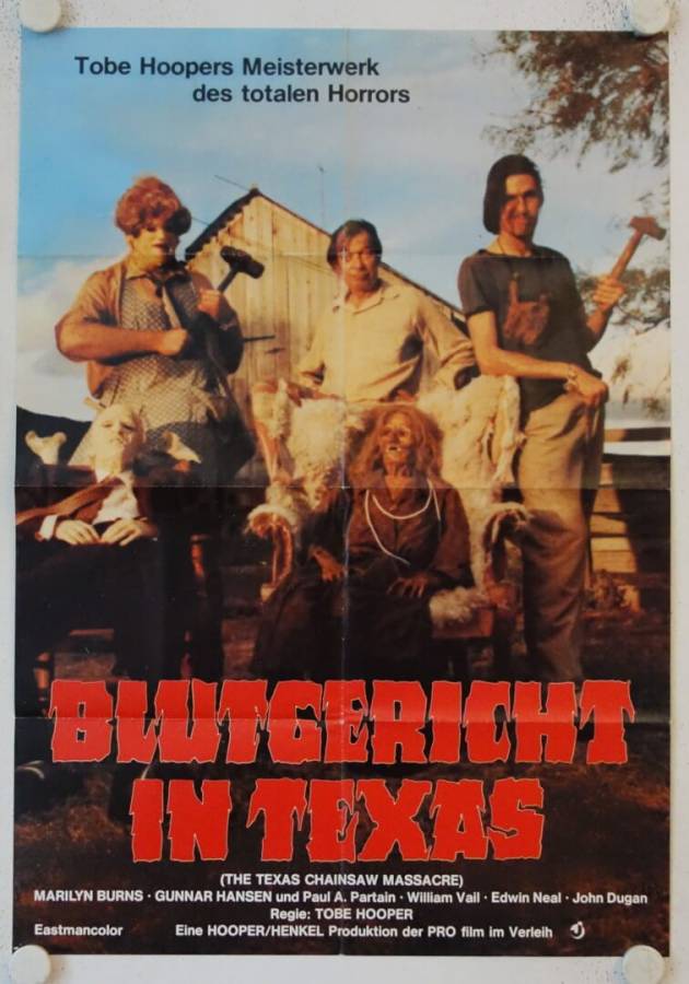 The Texas Chainsaw Massacre original release german movie poster